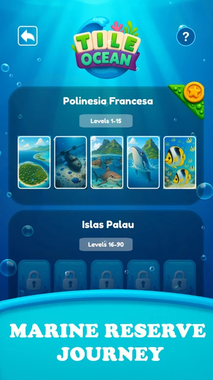 Tile Ocean: Match 3 Puzzle screenshot