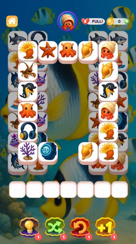 Tile Ocean: Match 3 Puzzle screenshot